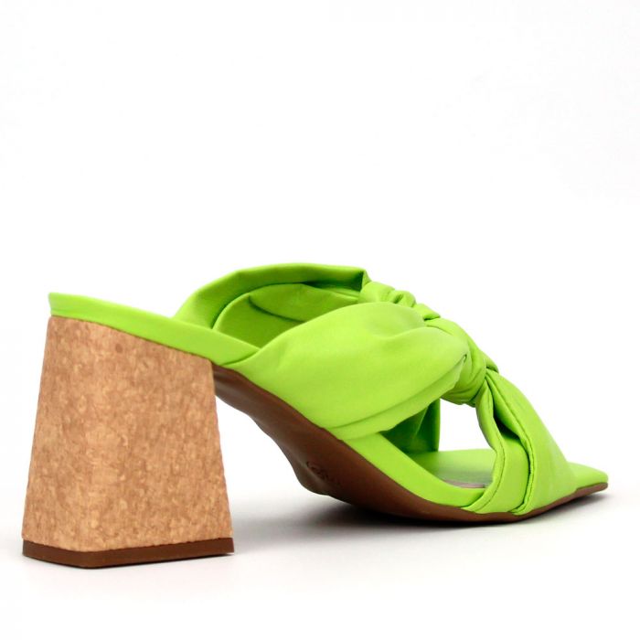 Tamanco Ithie Salto Bloco 74003 Verde