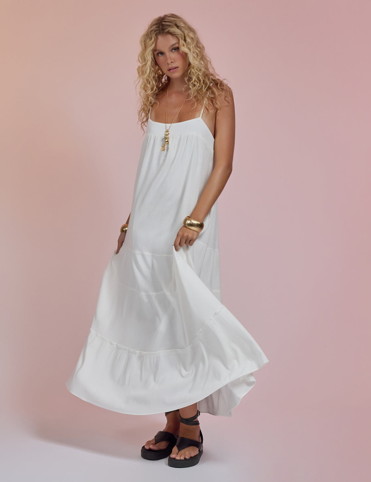 Vestido Camila Off White