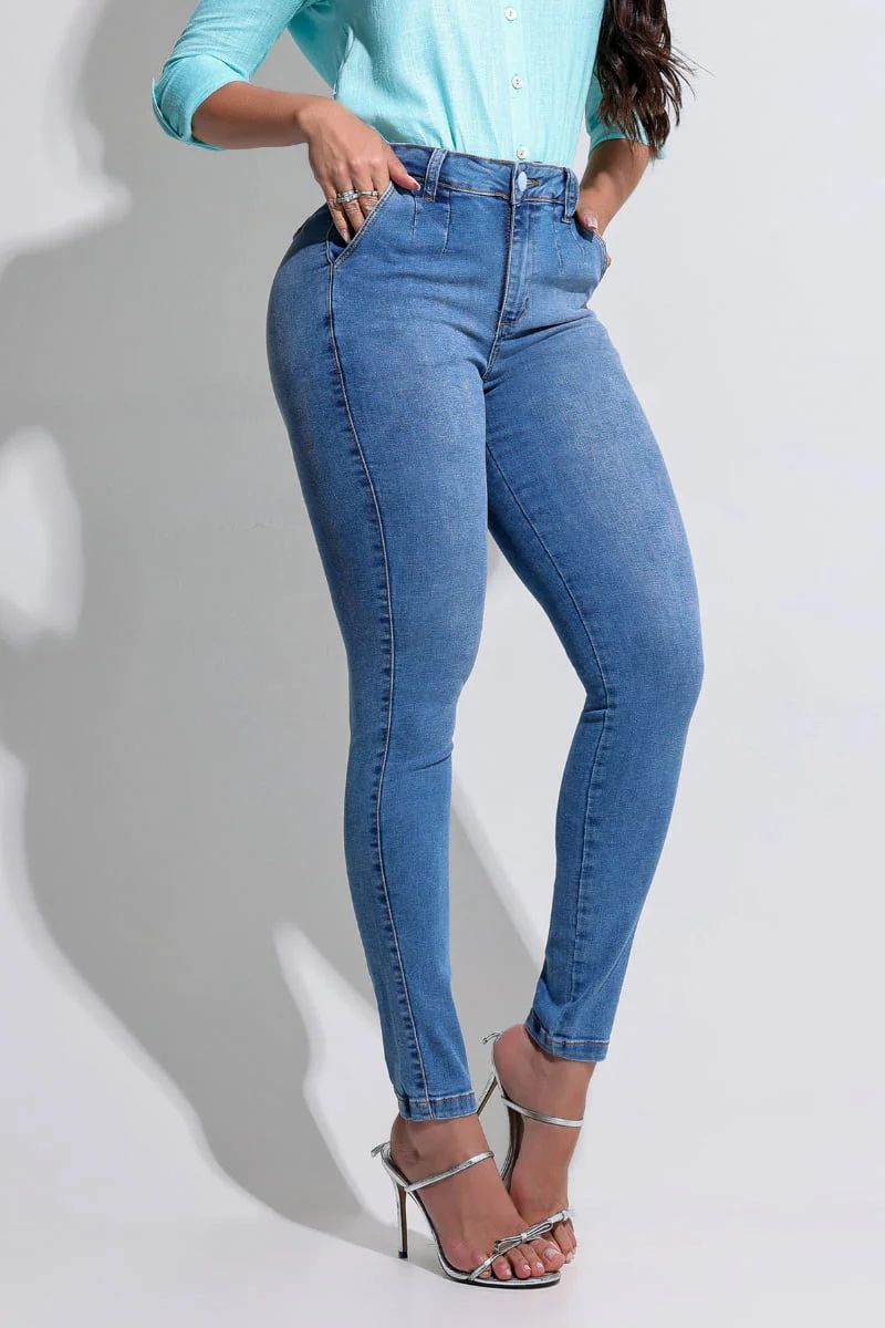 Calça Slim Jeans